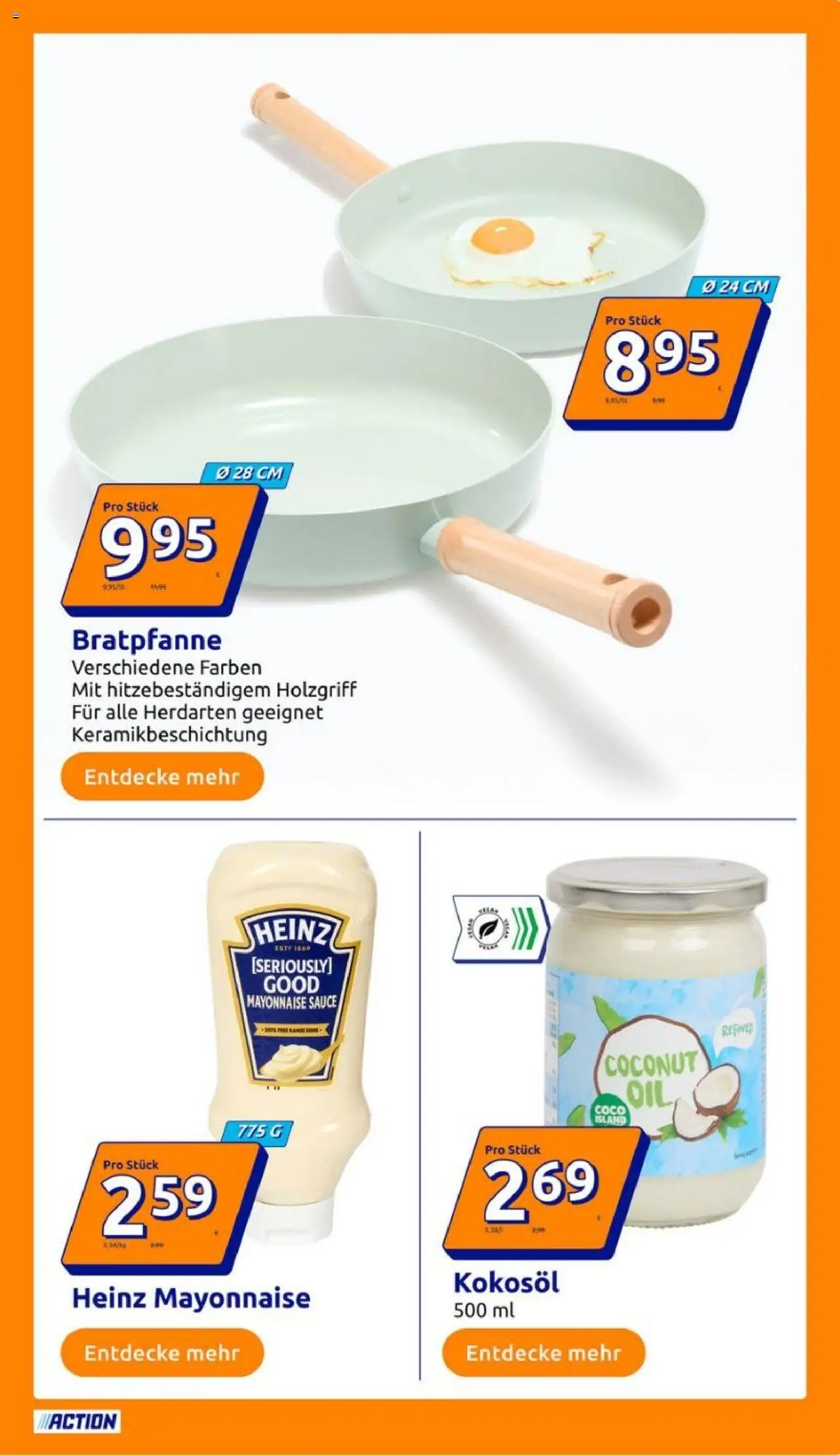 Action Flugblatt gültig ab 30.07.2025 | Seite: 13 | Produkte: Mayonnaise