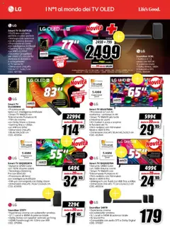Anteprima del volantino Media World Tasso Zero catalogo valido a partire dal 13.10.2025 | Pagina: 18 | Prodotti: Telecomando, Soundbar, TV, Audio