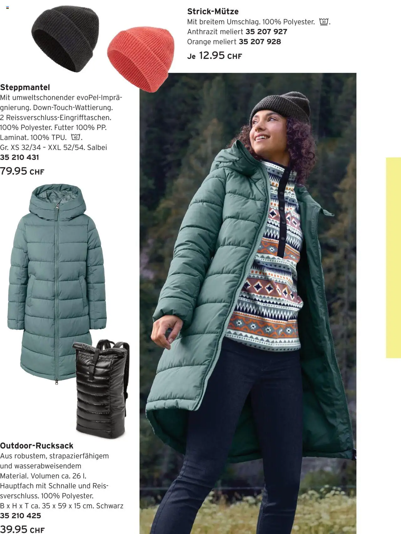 Tchibo Aktionen Magazin Freiheit – gültig ab 21.10.2025 | Seite: 10 | Produkte: Reis, Steppmantel