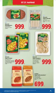 Lidl akciós ujság - amely érvényes a következő dátumtól: 17.07.2025 | Oldal: 63