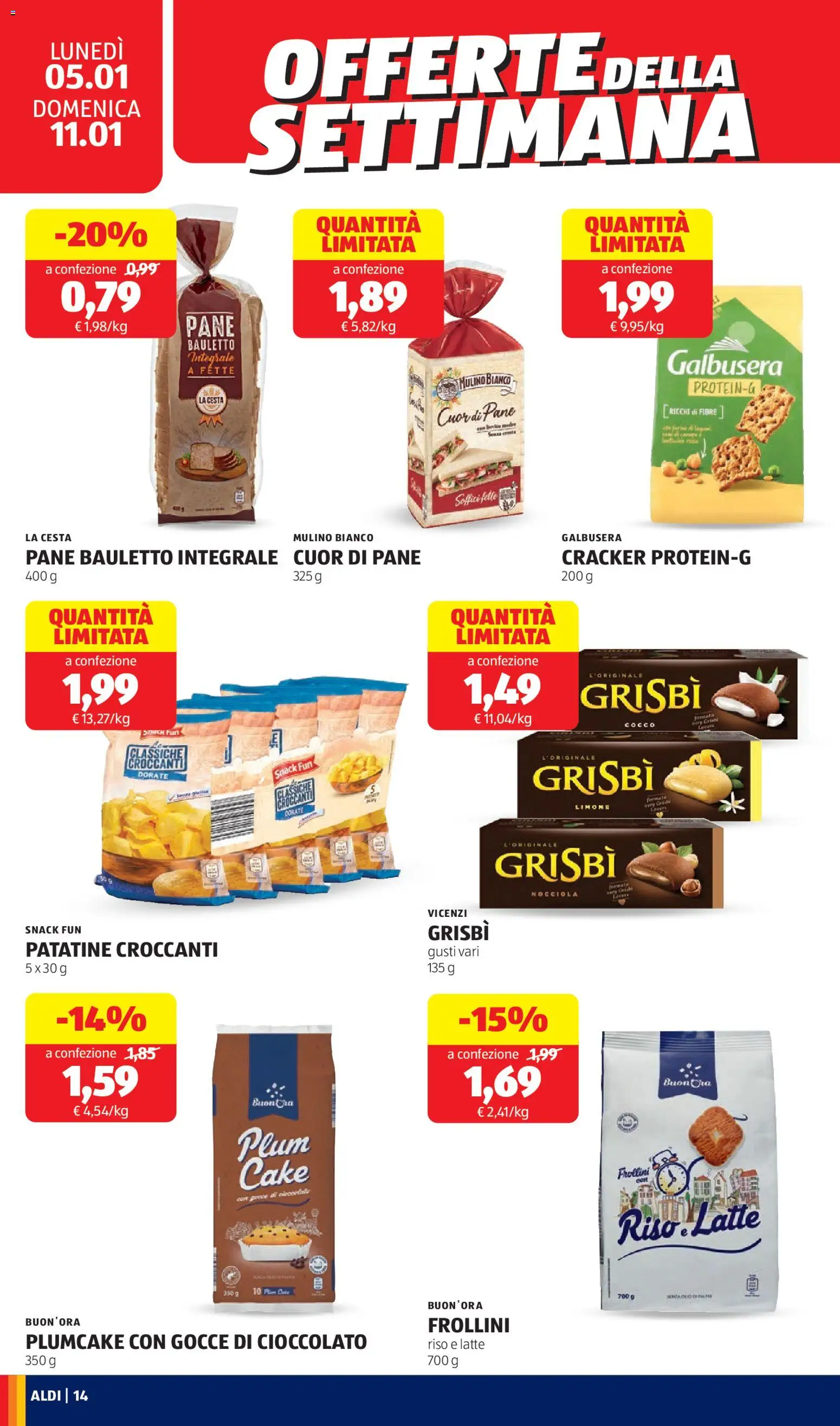 Volantino Aldi del 05.01.2026 | Pagina: 14