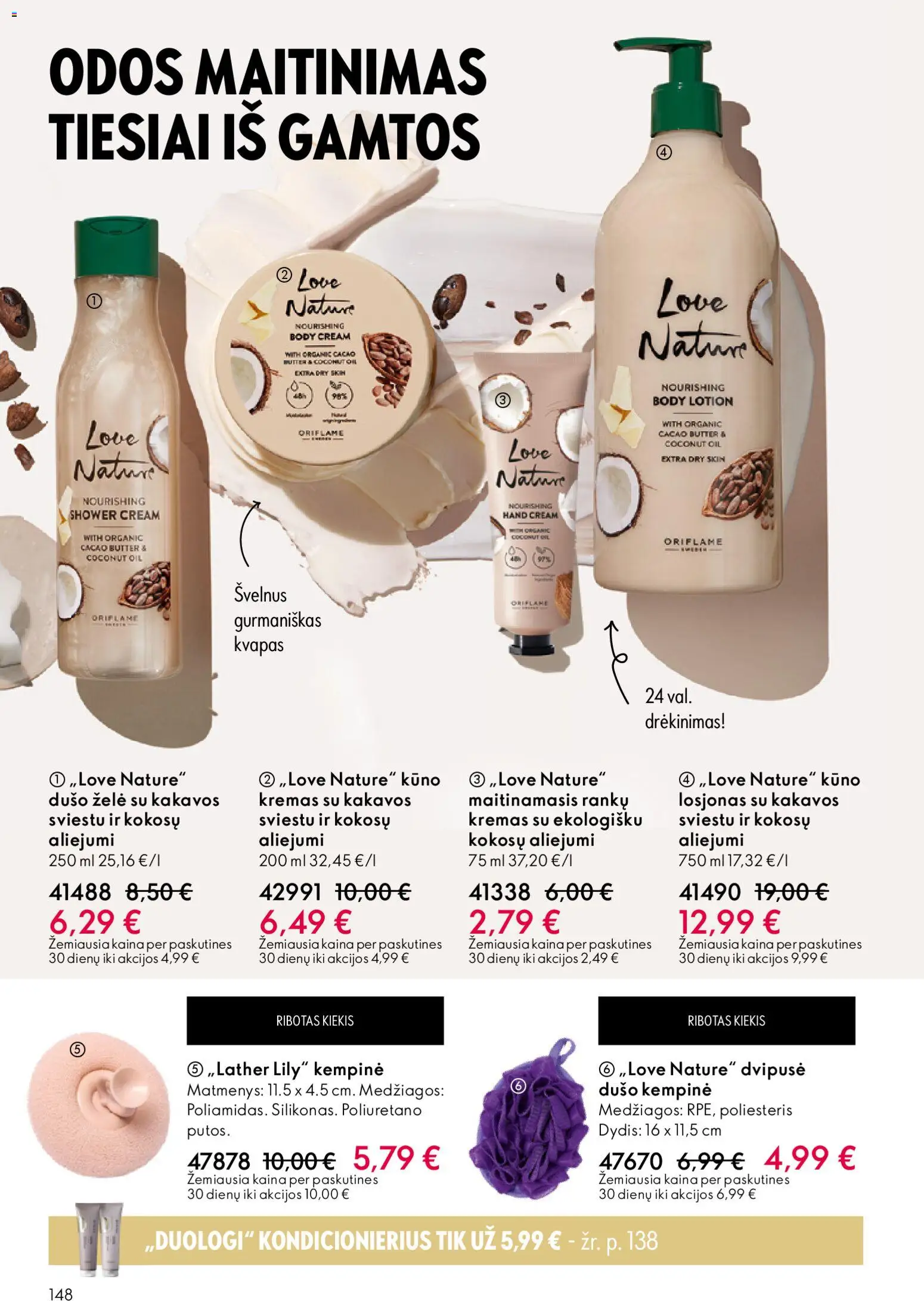 Oriflame akcijos nuo 19.11.2025 | Puslapis: 148 | Prekių: Kvapas, Kondicionierius, Kremas, Dušo želė