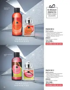 Vista previa Catálogo AVON campaña 1 válido desde el 01.01.2026 | Página: 86 | Productos: Gel de ducha, Eau de parfum, Φρυγανιές σικάλεως, Ducha
