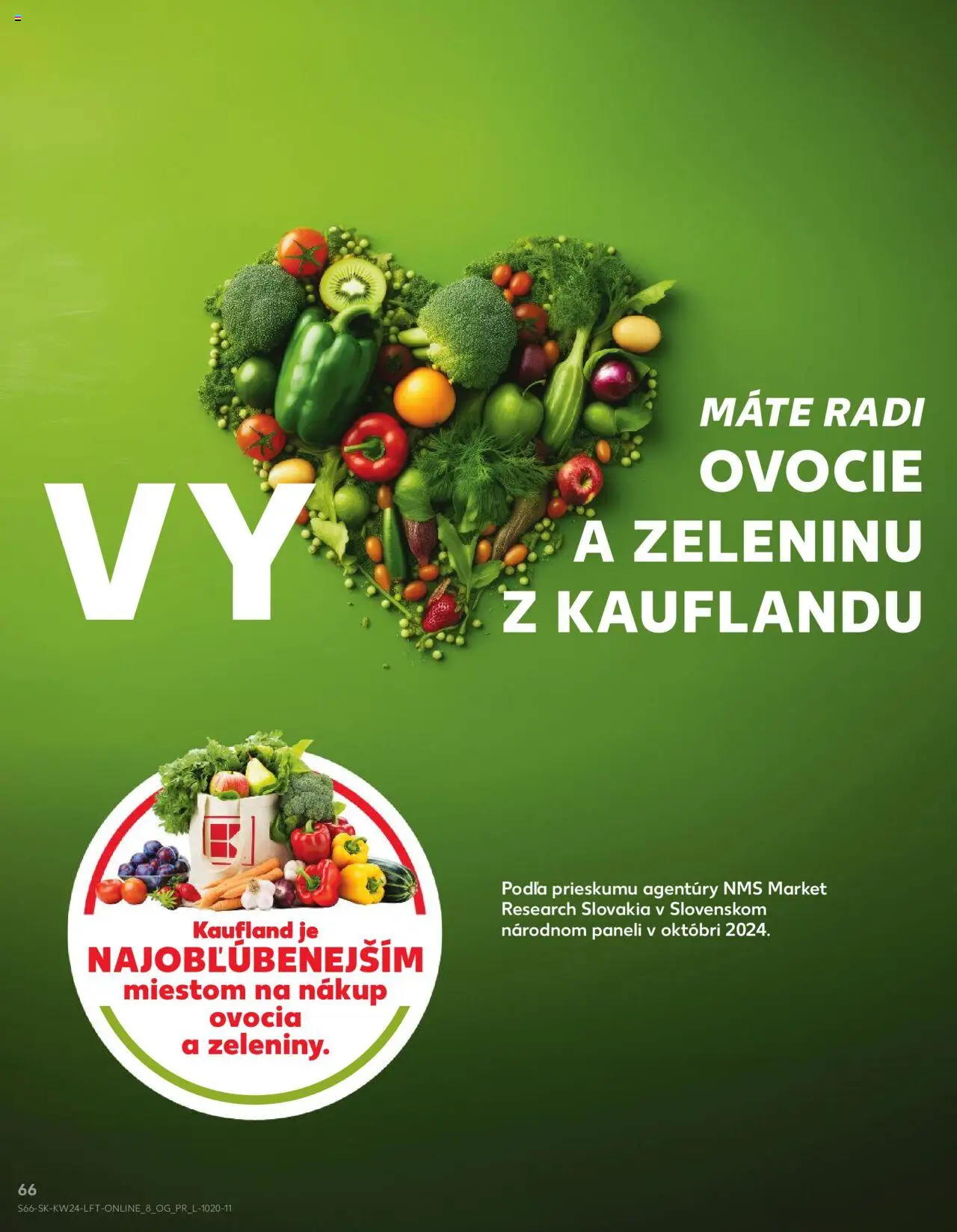 Nové Kaufland akcie – leták je platný od 12.06.2025 | Strana: 66 | Produkty: Ovocie