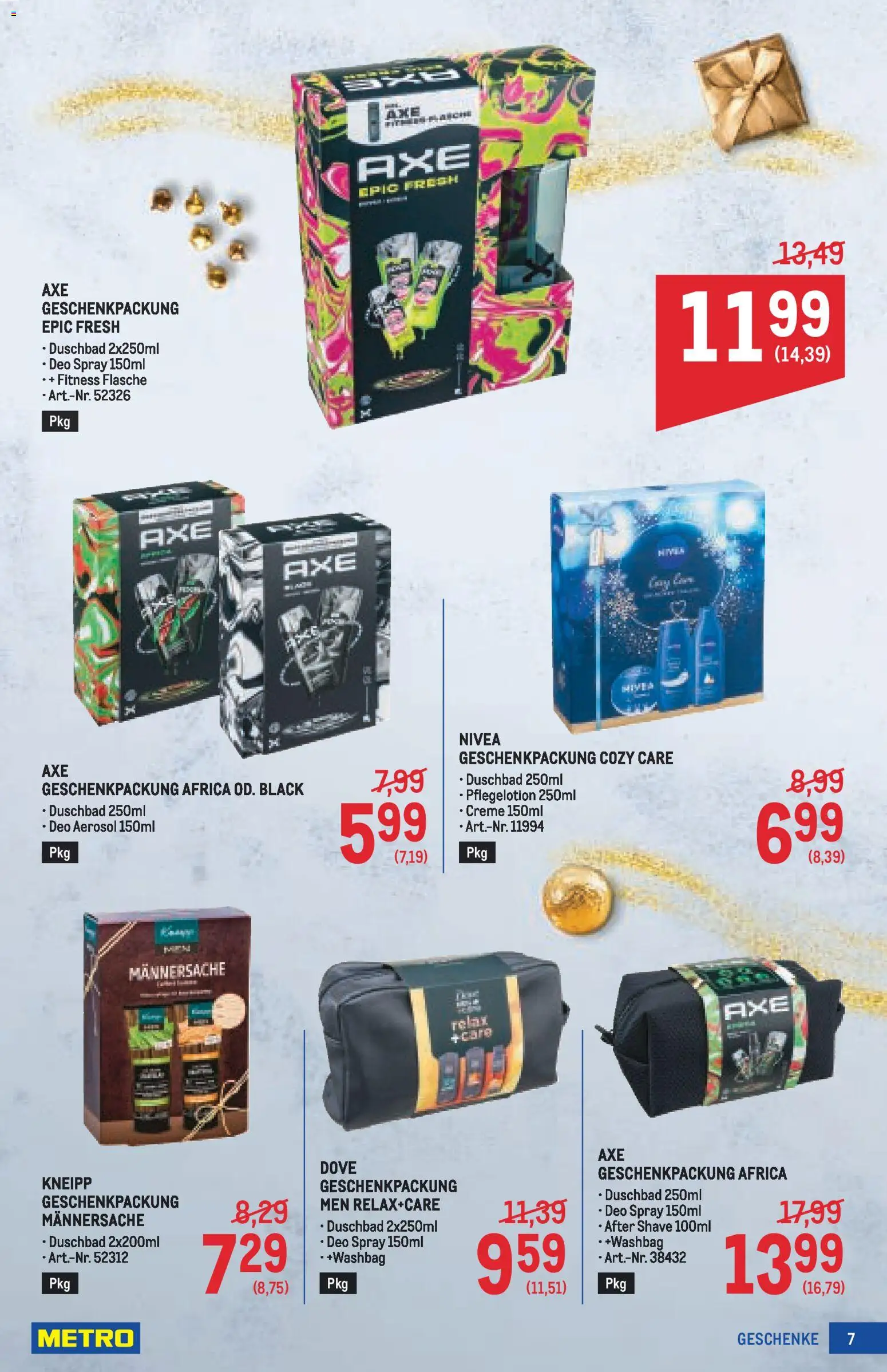 Metro Geschenke Spezial gültig ab 27.11.2025 | Seite: 7 | Produkte: Creme