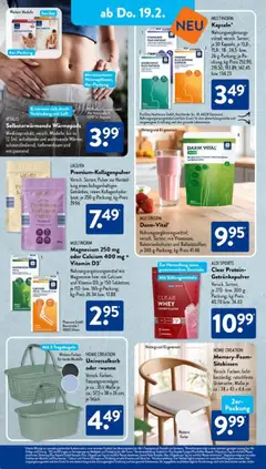 Aldi Süd Prospekt 	 ab 16.02.2026 gültig | Seite: 8 | Produkte: Wasser, Home creation