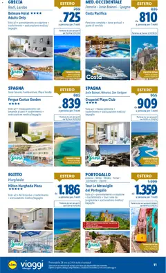 Anteprima del volantino Lidl volantino Viaggi valido a partire dal 01.04.2026 | Pagina: 11
