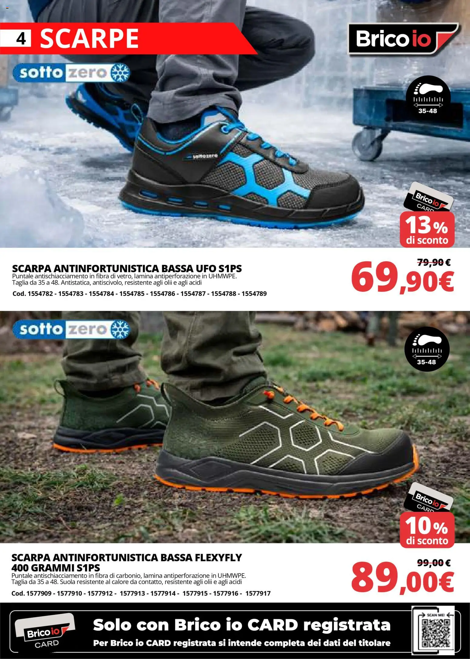 Volantino Brico io del 22.01.2026 | Pagina: 4 | Prodotti: Scarpe