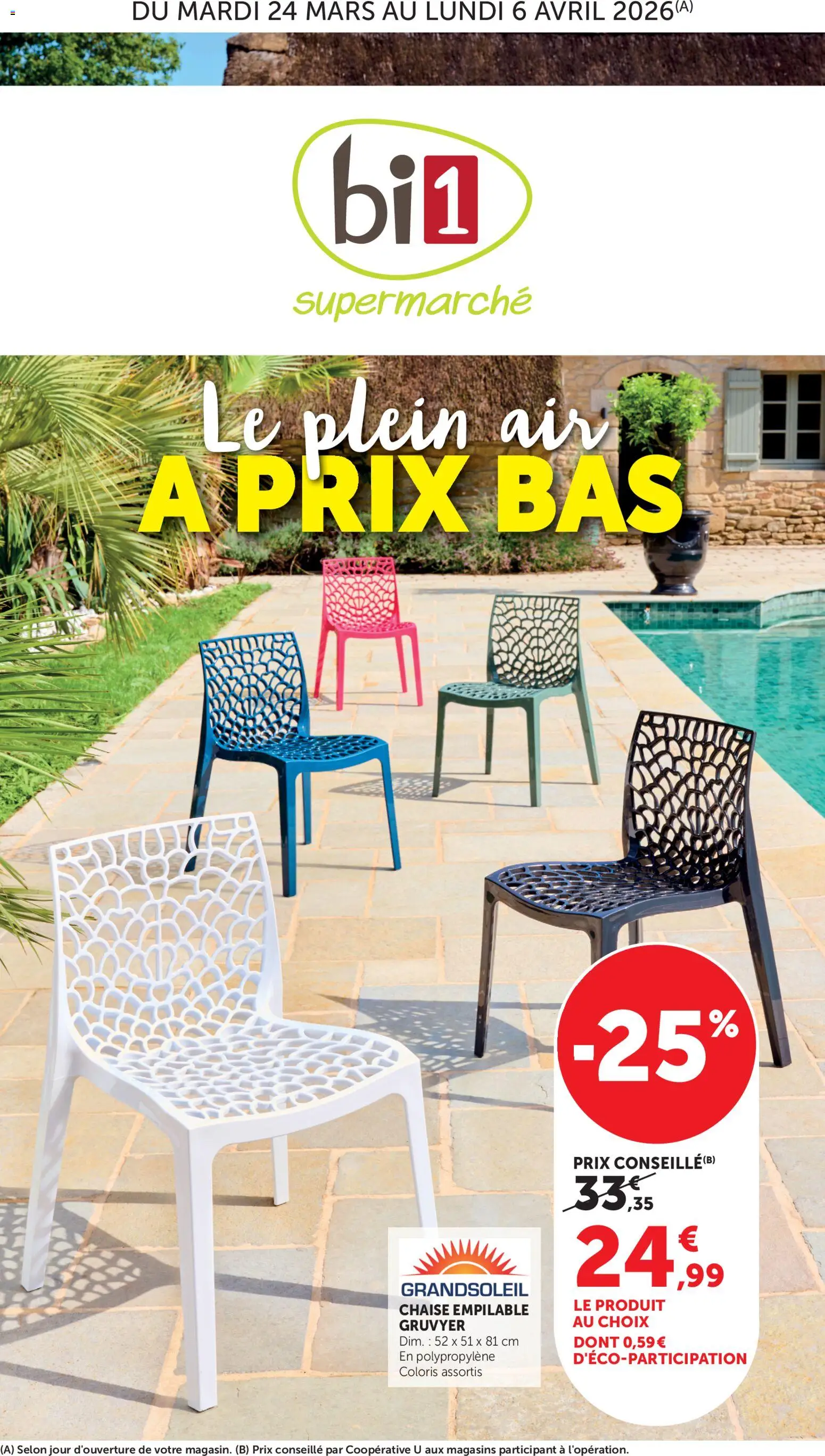 {H1} | Page: 1 | Produits: Chaise