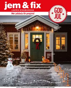 Jem & Fix - erbjudanden - Förhandsvisning av reklamblad från butik Jem & Fix aktuell från 27.10.2025