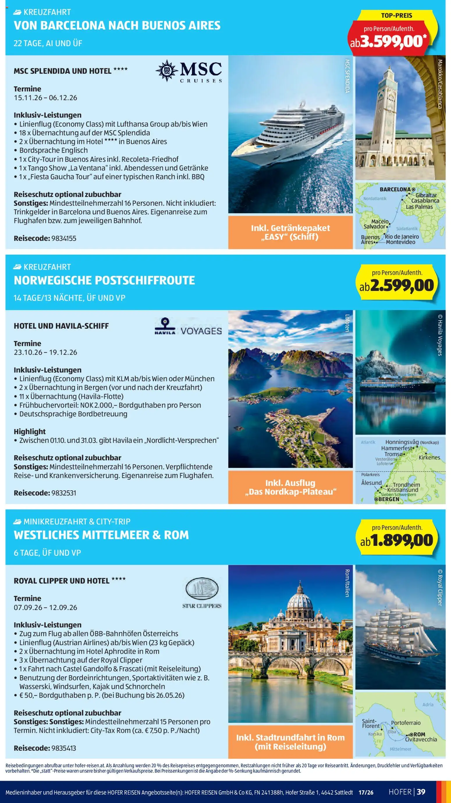 Hofer Flugblatt gültig ab 20.04.2026 | Seite: 43