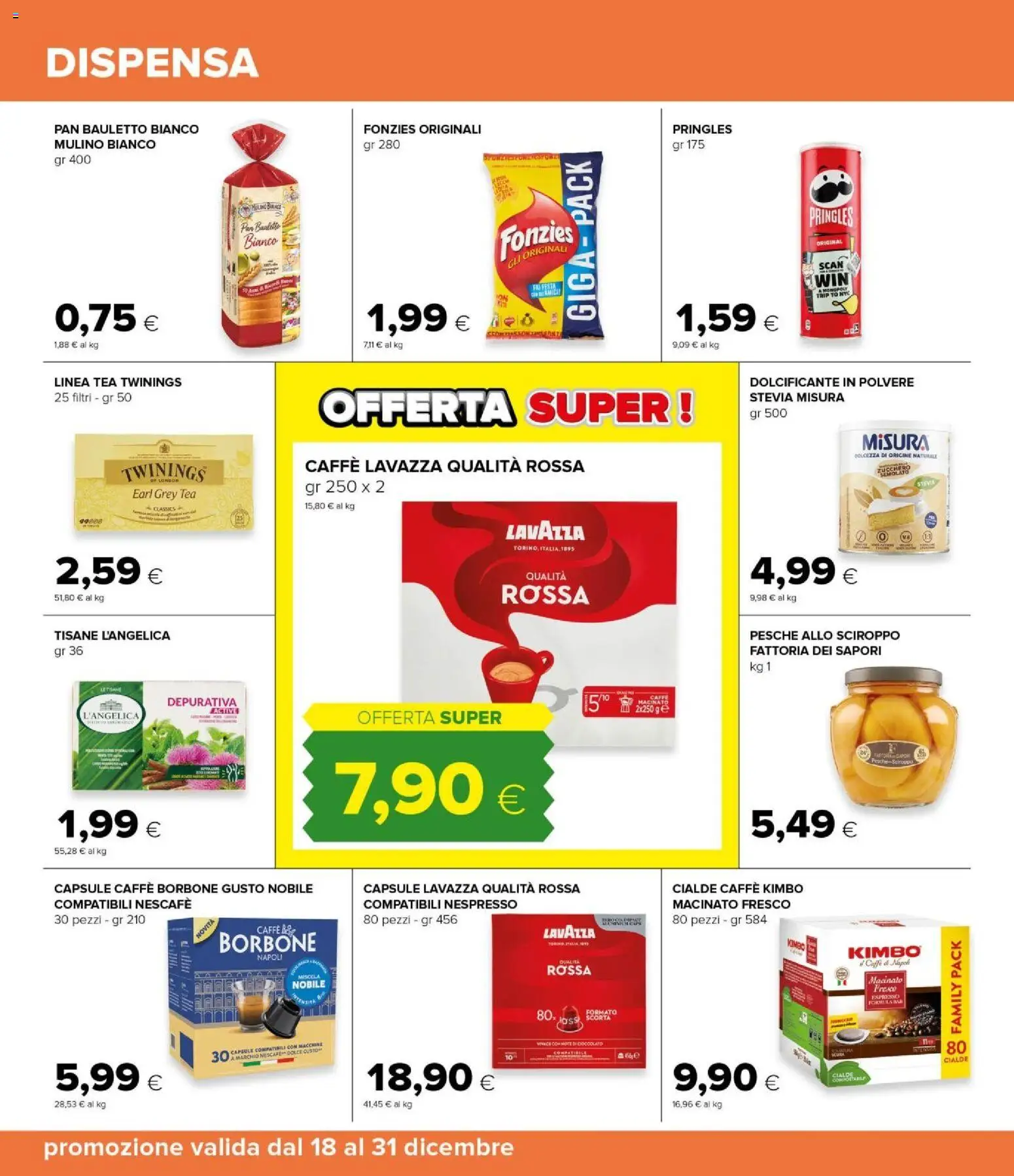 Volantino Oasi del 18.12.2025 | Pagina: 30 | Prodotti: Dolcificante, Stevia, Cioccolato, Zucchero