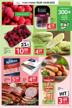 Selgros cash&carry Gazetka - Jeszcze więcej super promocji od 18.09.2025 | Strona: 3 | Produkty: Kapusta, Kapusta pekińska, Parówki sokoliki, Parówki