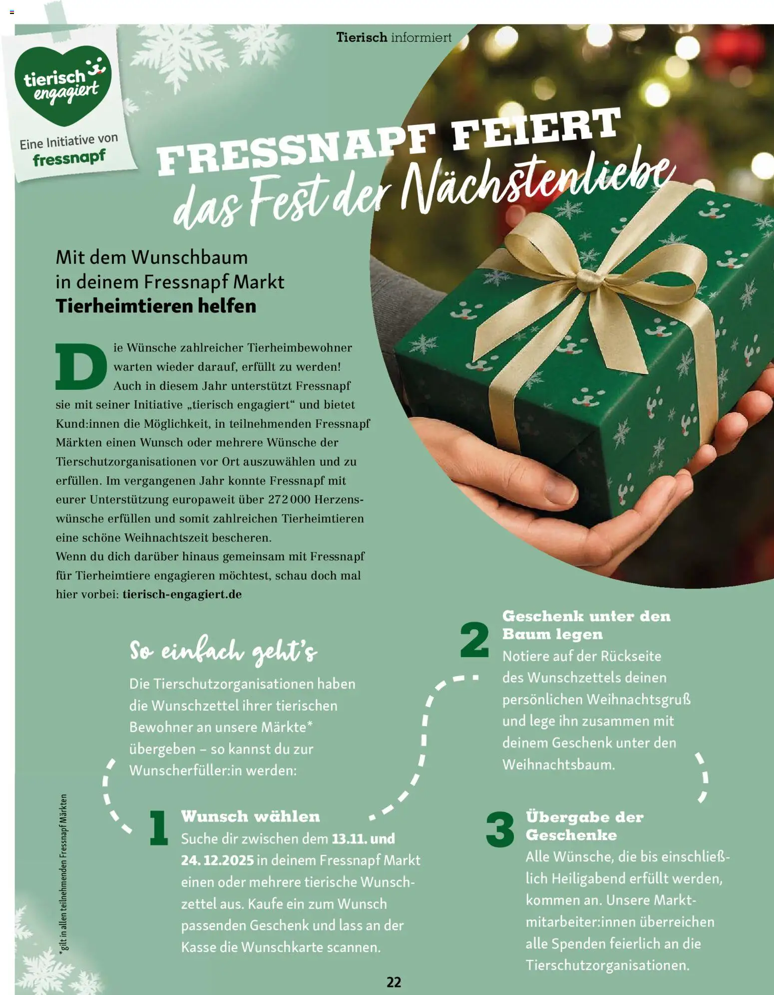 Fressnapf Magazin – gültig ab 01.11.2025 | Seite: 22