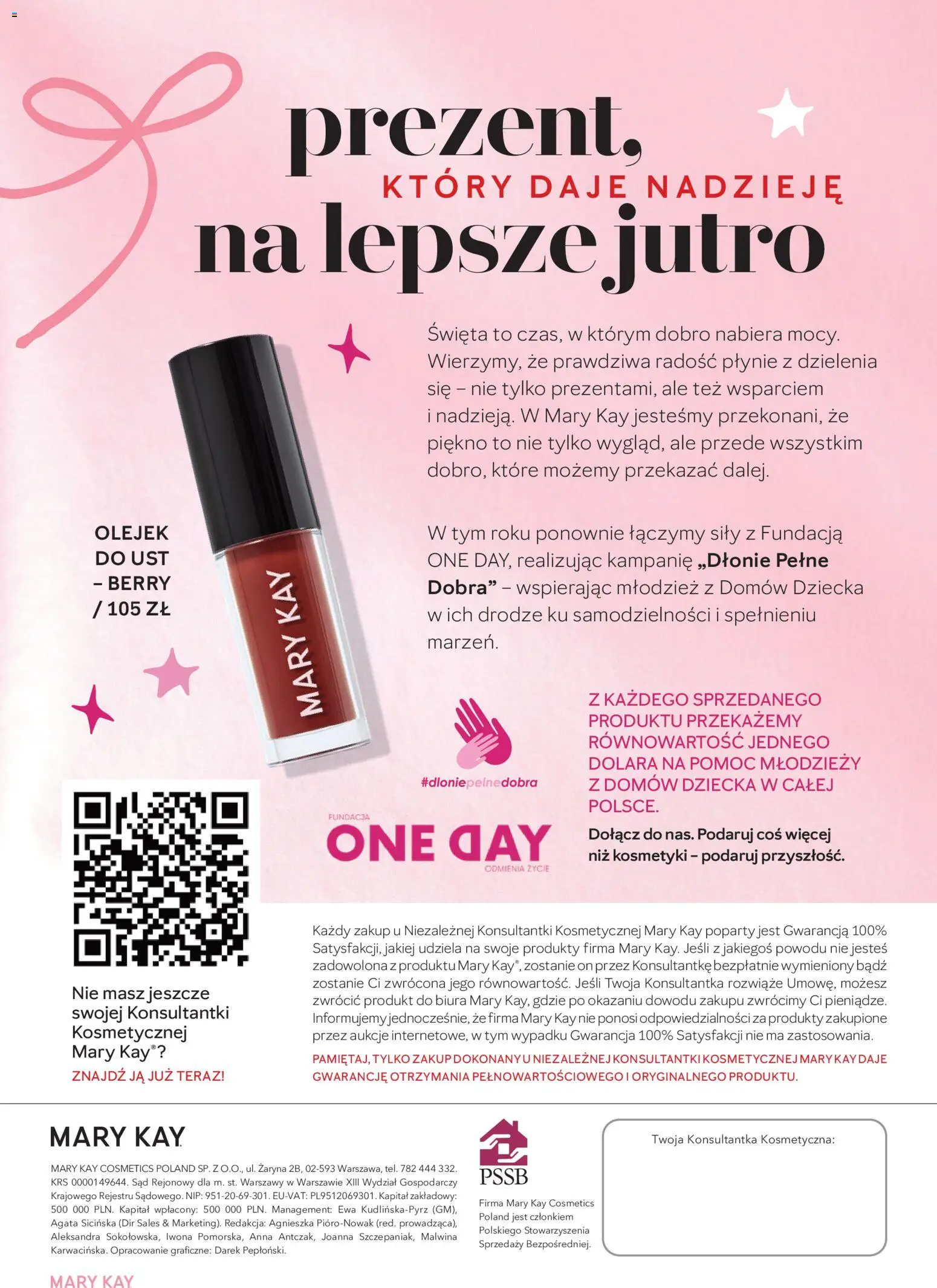 Mary Kay Katalog - Poradnik Prezentowy od 03.11.2025 | Strona: 16 | Produkty: Kosmetyki