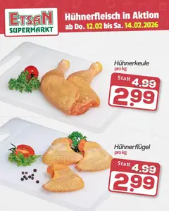 ETSAN Hühnerfleisch  ab 12.02.2026 gültig