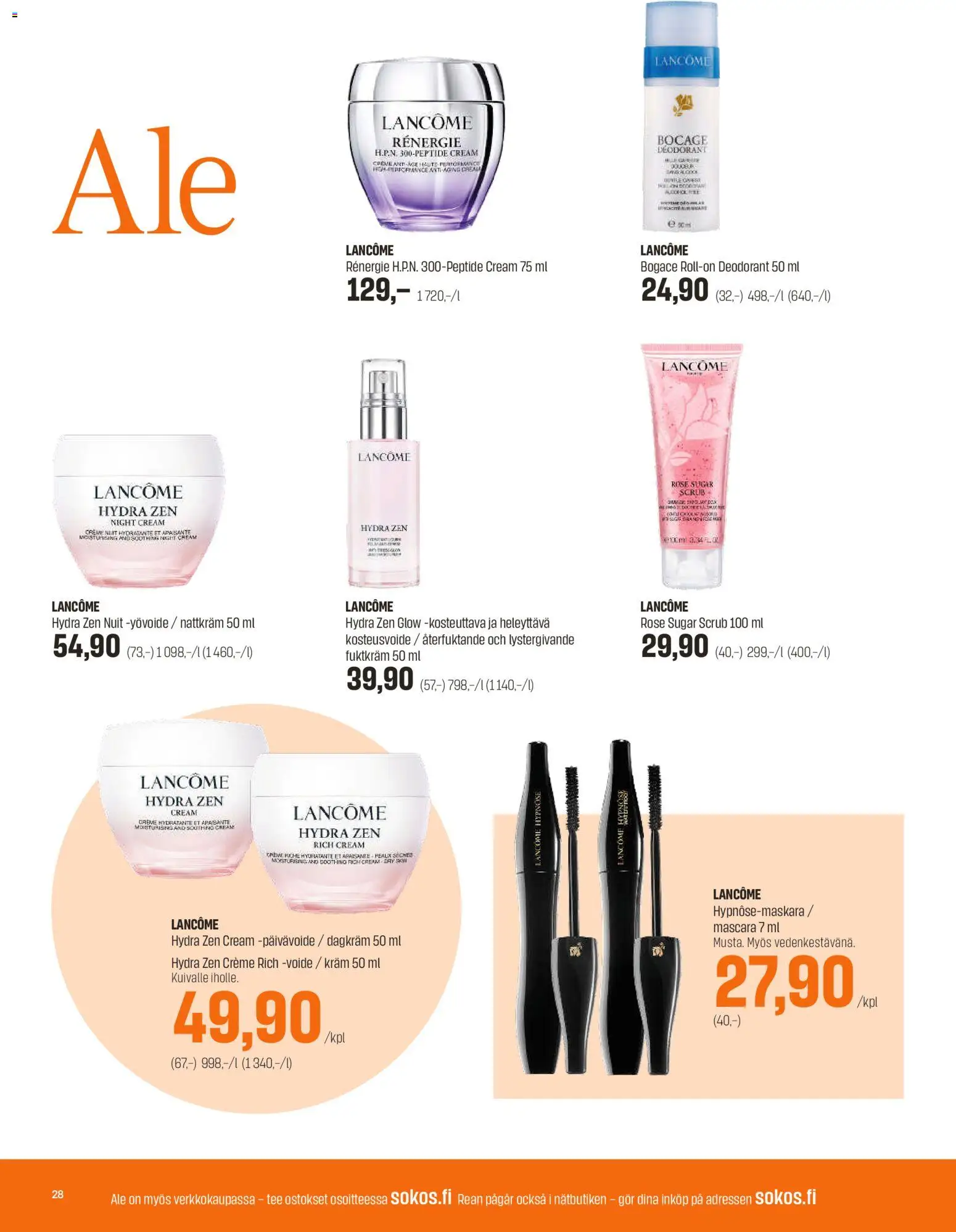Sokos tarjoukset – voimassa 27.12.2025 alkaen | Sivu: 28 | Tuotteet: Yövoide, Tee