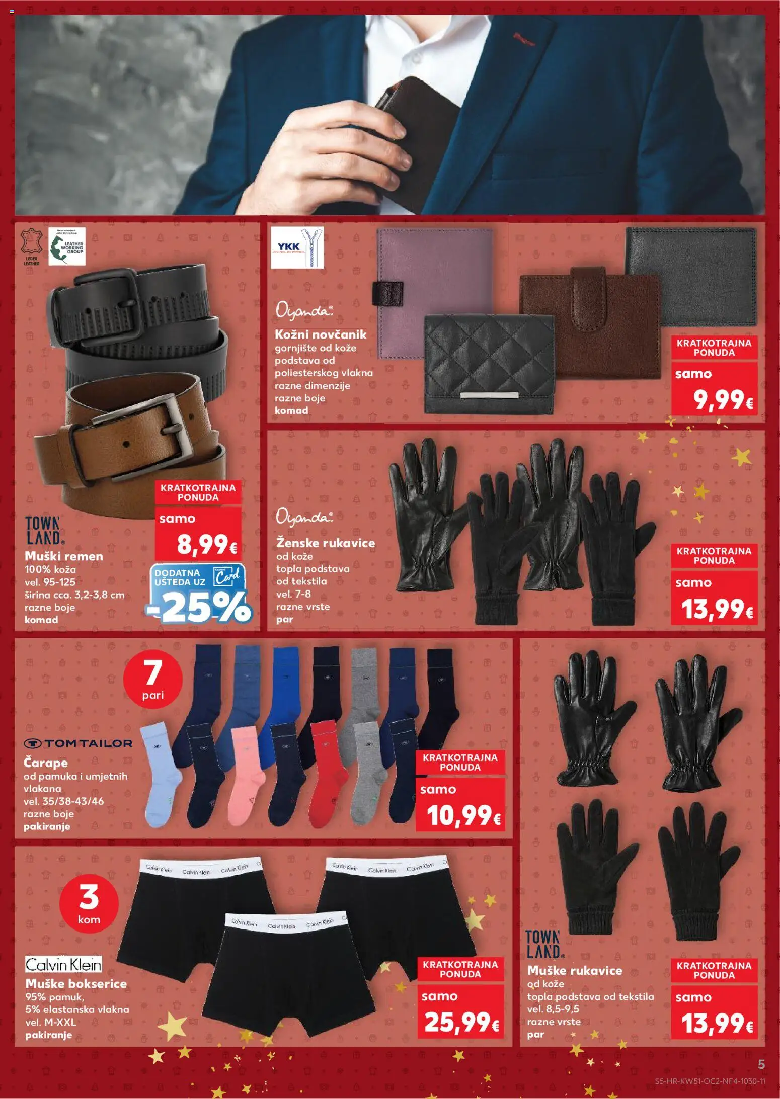 Kaufland HR akciós ujság - amely érvényes a következő dátumtól: 17.12.2025 | Oldal: 5