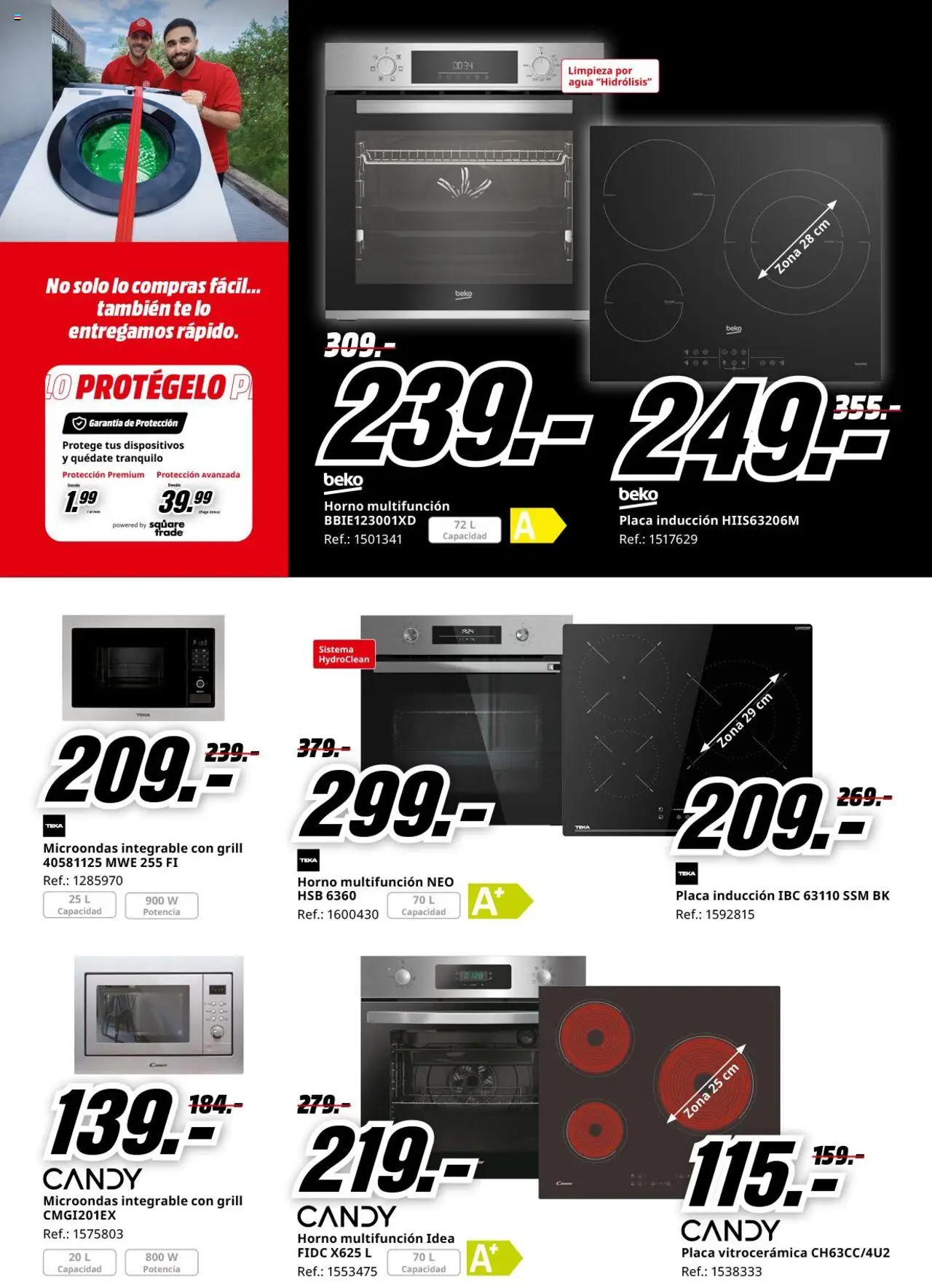 Media Markt folleto │ válido desde el 08.10.2025 | Página: 2 | Productos: Té, Horno