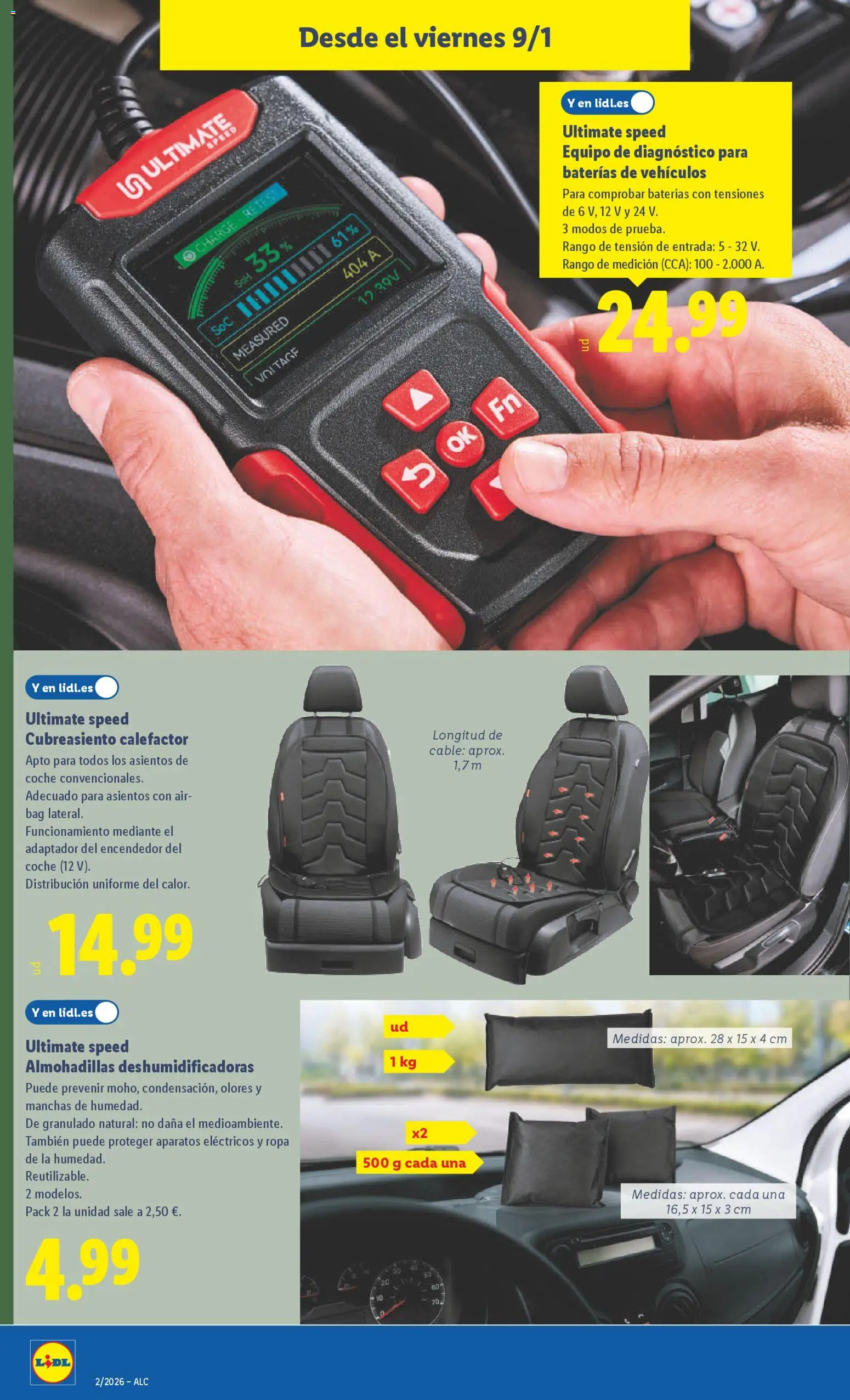 Lidl folleto de bazar │ válido desde el 05.01.2026 | Página: 18 | Productos: Ropa, Cable, Adaptador