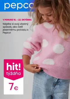 Pepco leták platný od 16.10.2025