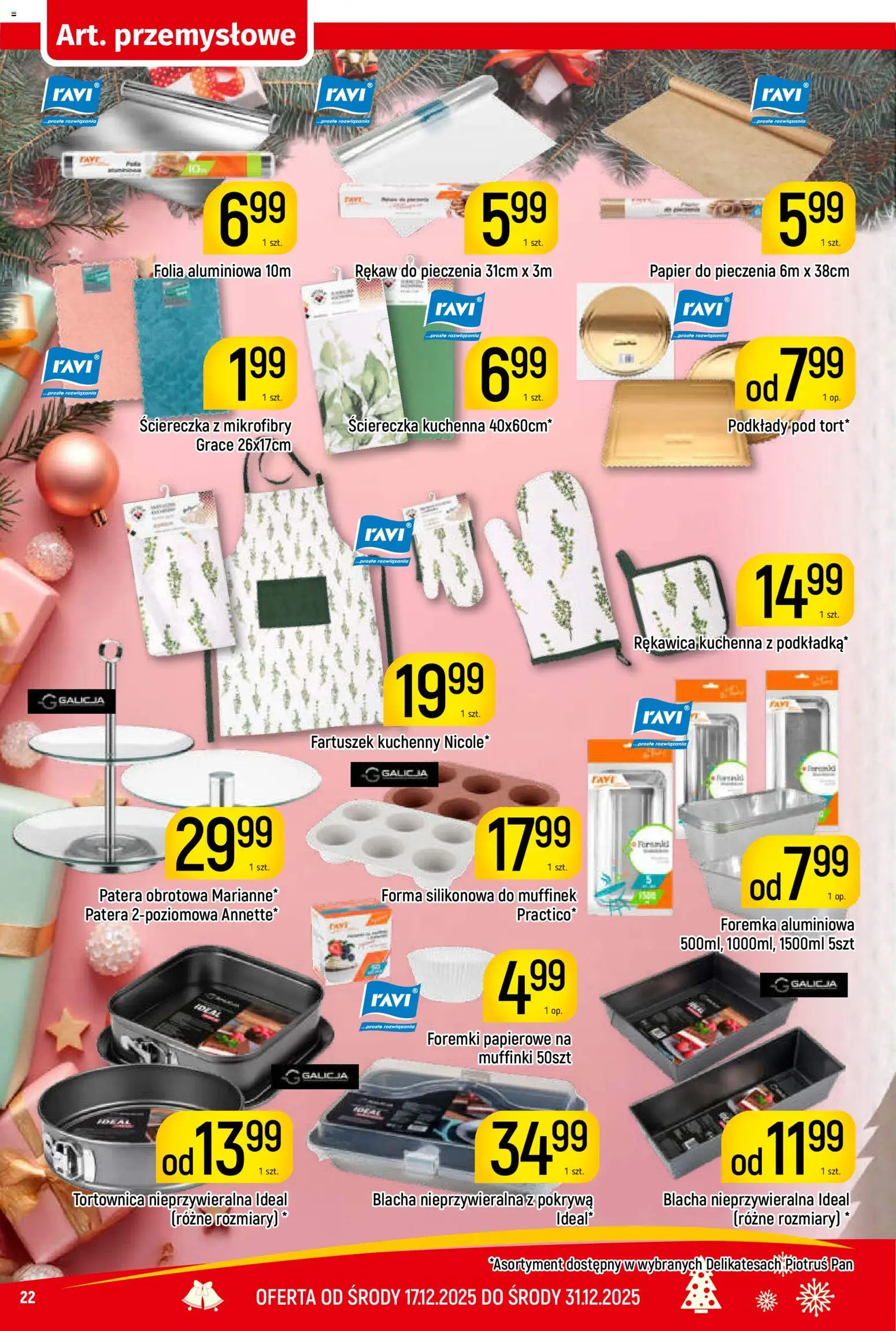 Piotruś Pan Gazetka od 17.12.2025 | Strona: 22 | Produkty: Papier do pieczenia