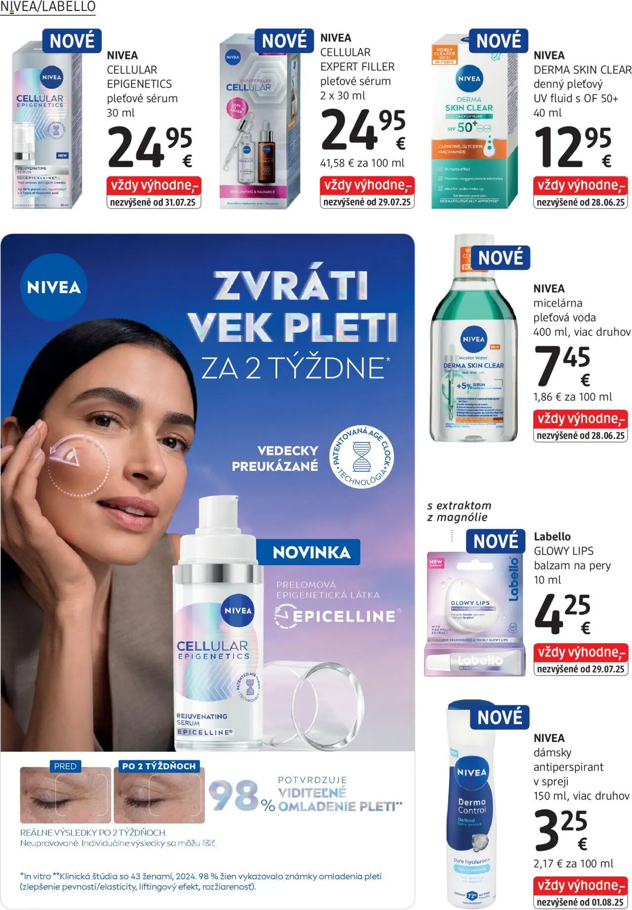 dm drogerie Journal September 2025 │ platný od 01.09.2025 | Strana: 18 | Produkty: Nivea, Antiperspirant, Voda