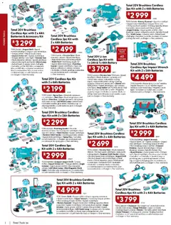 Brights Hardware specials catalogue – valid from 25.04.2026 | Page: 2 | Products: Wrench, Socket, Battery, Stock