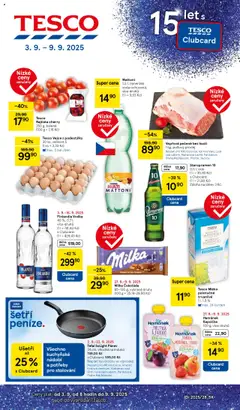 Náhled letáku Tesco leták - Hypermarket od 03.09.2025