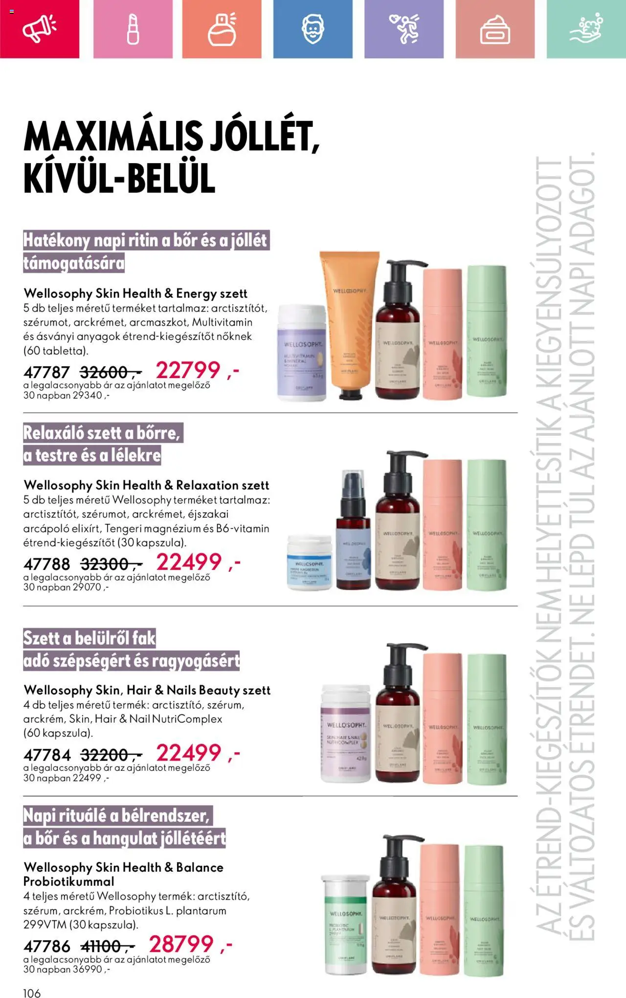 Oriflame akciós ujság - amely érvényes a következő dátumtól: 17.08.2025 | Oldal: 106 | Termékek: Bor, Multivitamin