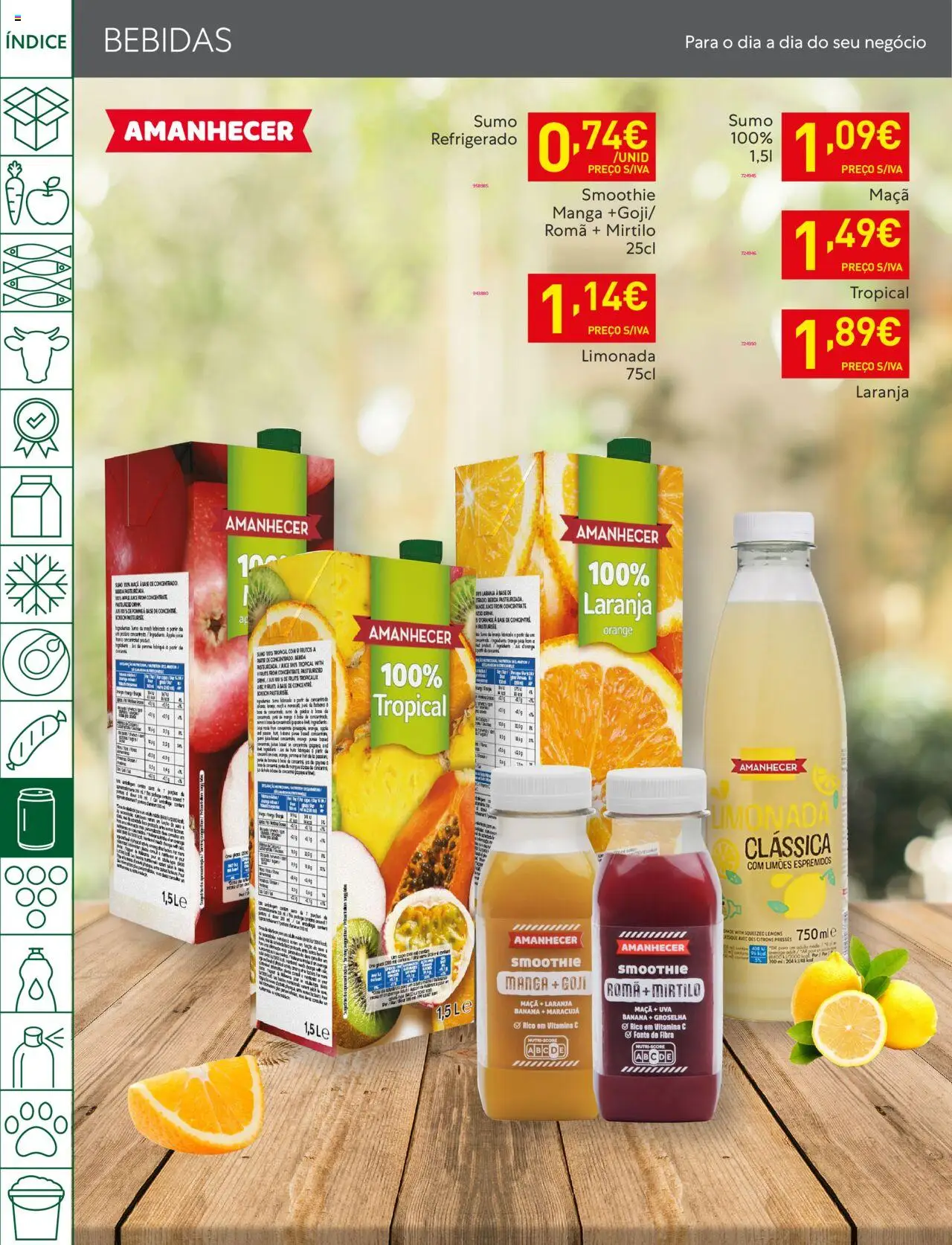 Recheio folheto │ válido de 12.08.2025 | Página: 34 | Produtos: Base, Maça, Vitamina c, Bebida