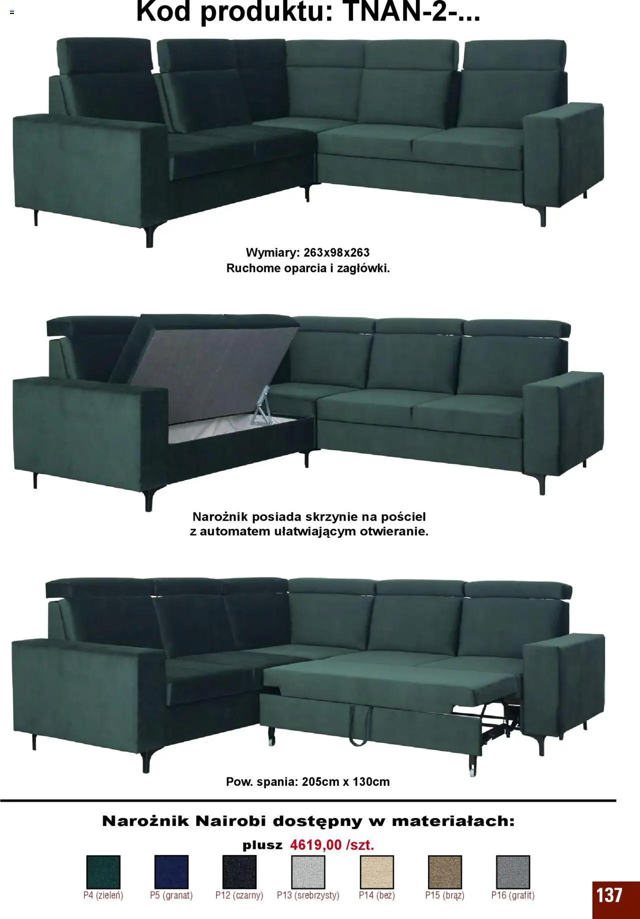 Bodzio Katalog od 01.07.2025 | Strona: 137 | Produkty: Pościel