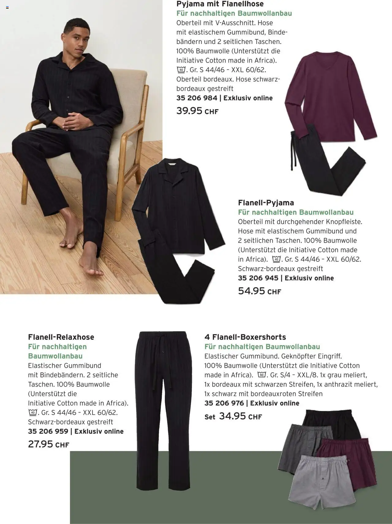 Tchibo Aktionen – gültig ab 01.10.2025 | Seite: 32 | Produkte: Hose, Pyjama