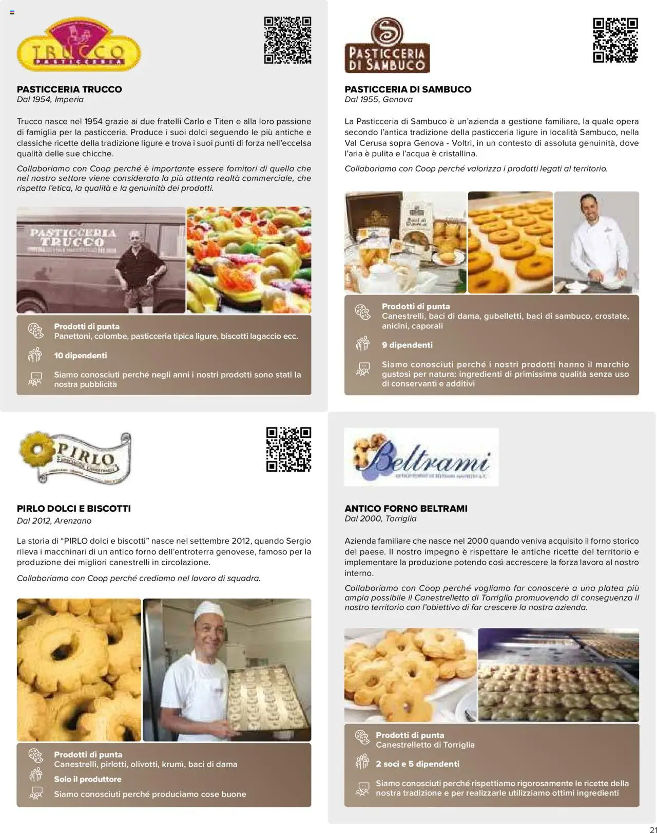 Volantino COOP del 09.10.2025 | Pagina: 21 | Prodotti: Biscotti, Forno, Il forno, Canestrelli