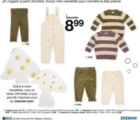 Zeeman - Prévisualisation de Zeeman catalogue bébé 2025 valide à partir de 25.07.2025 | Page: 27 | Produits: Salopette, Pull, Pantalon