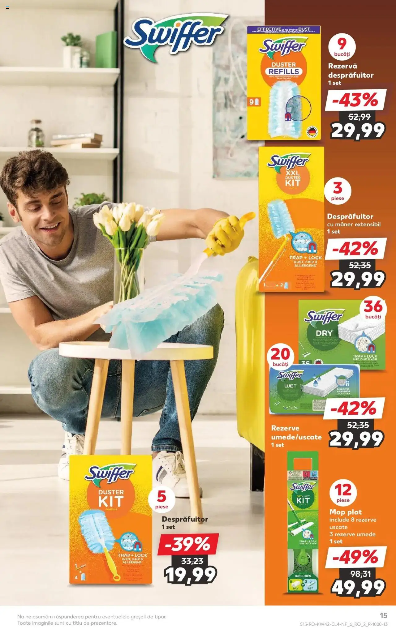 Noul catalog Kaufland – valabil de la 15.10.2025 | Pagină: 15 | Produse: Mop, Mâner