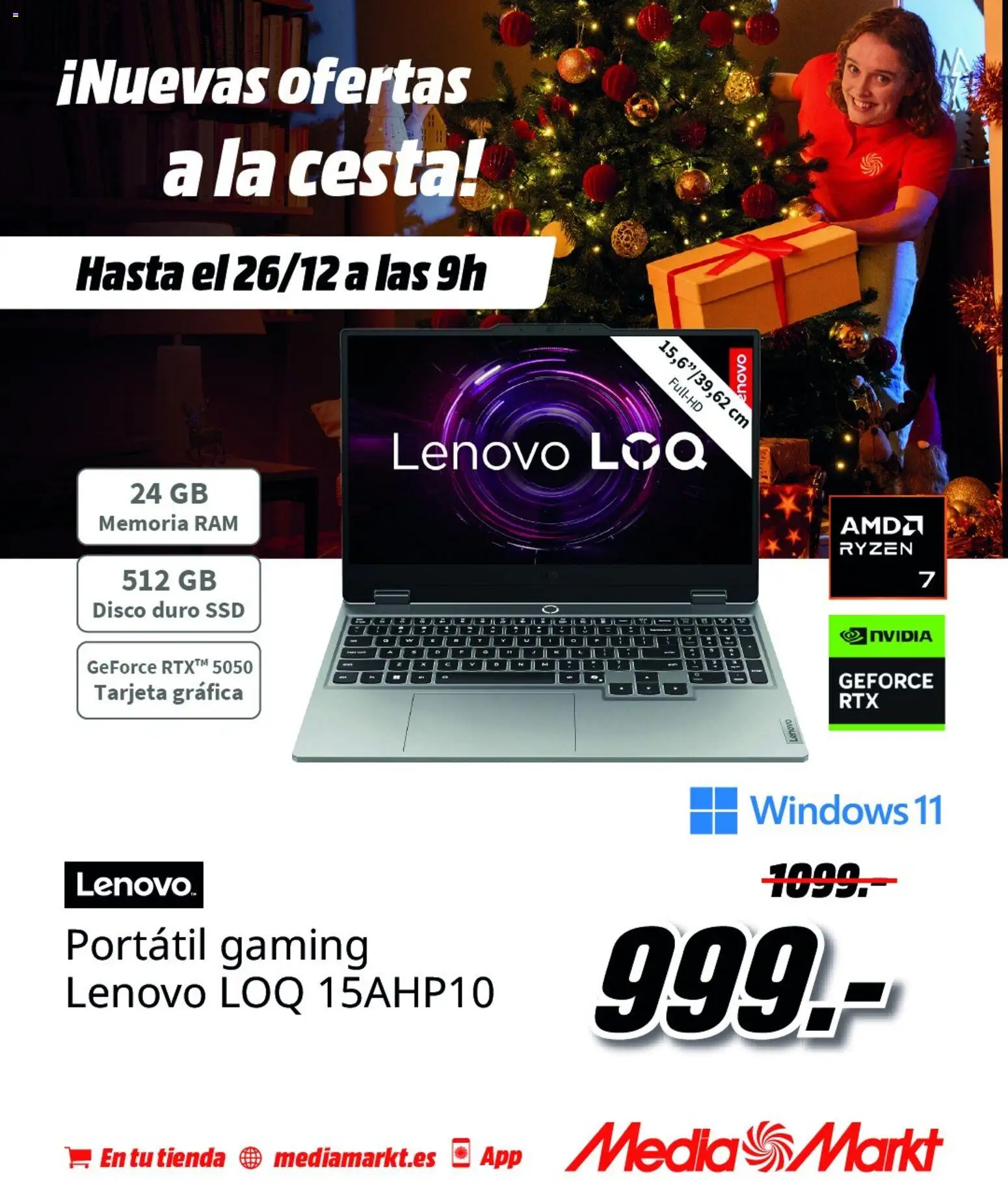 Media Markt folleto │ válido desde el 17.12.2025 | Página: 4 | Productos: Disco, Cesta