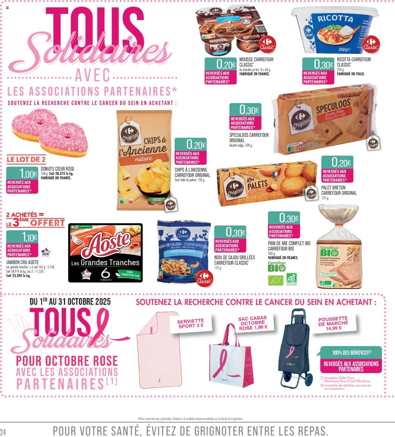  | Page: 24 | Produits: Farine, Sel, Pain de mie, Lait