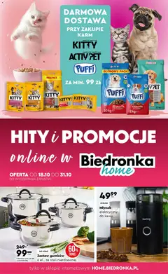 Pogląd oferty "Biedronka gazetka - Home" - ważna od 18.10.2025