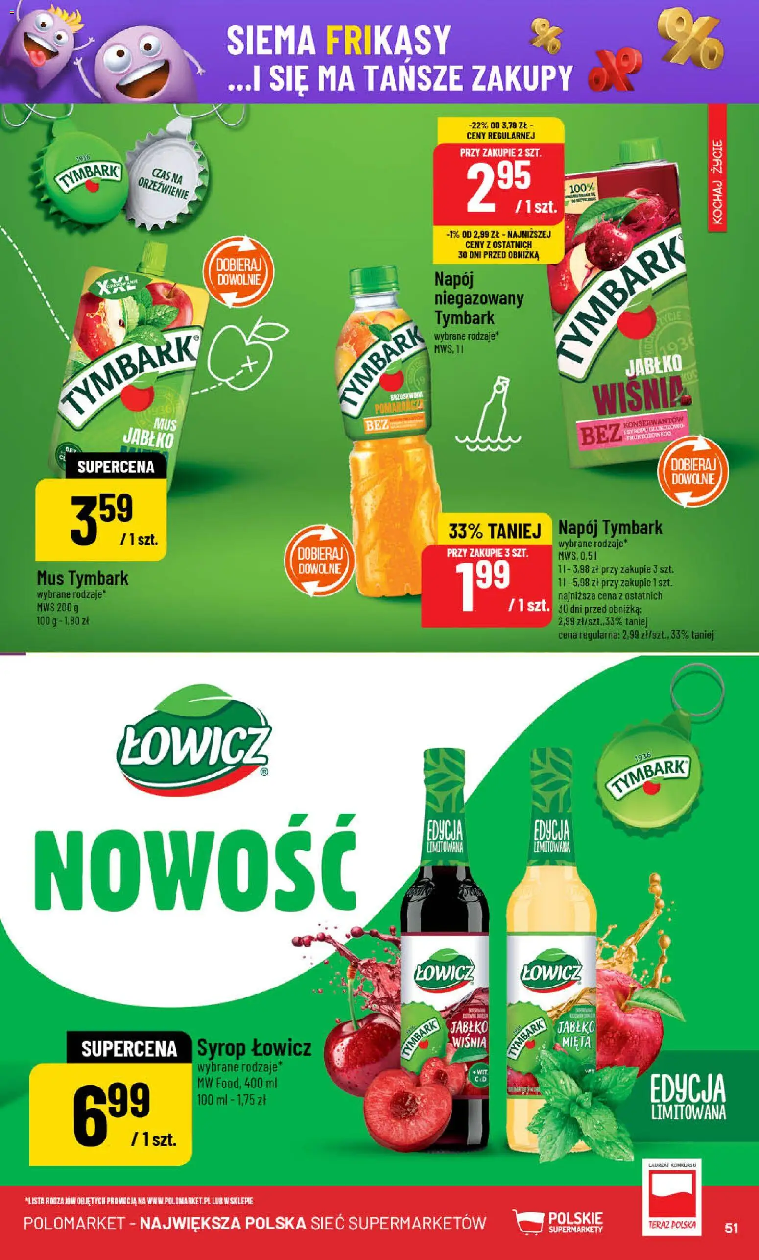 POLOmarket Gazetka od 05.11.2025 | Strona: 51 | Produkty: Syrop, Mięta