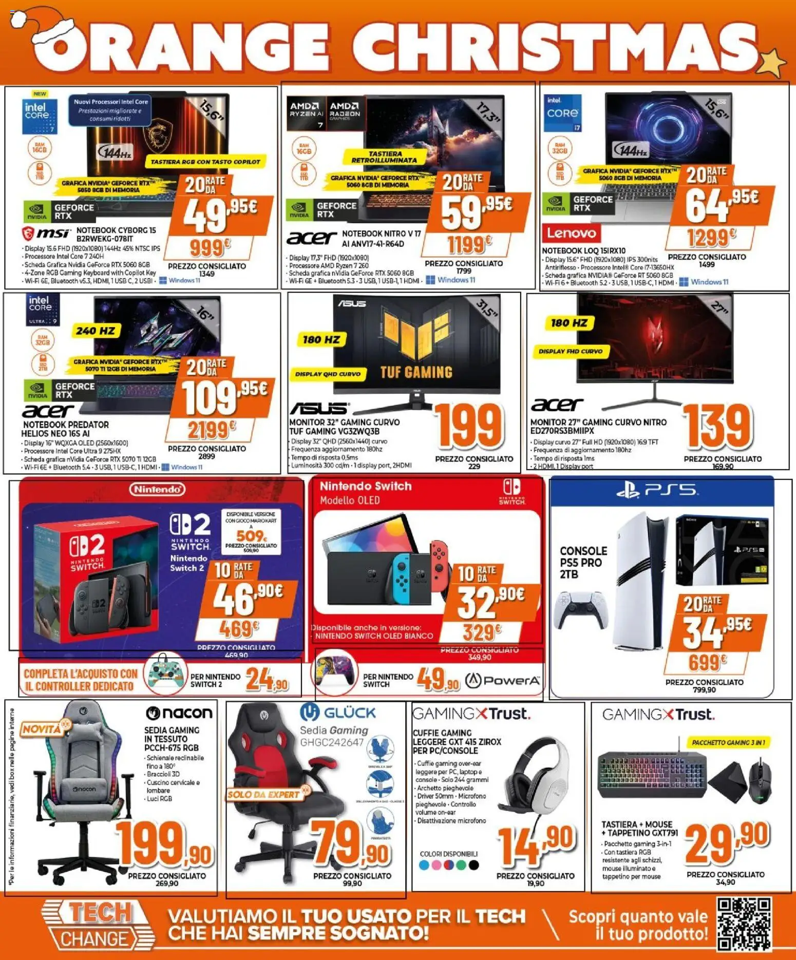 Volantino Expert del 02.12.2025 | Pagina: 7 | Prodotti: Notebook, Braccioli, Microfono, Cuscino