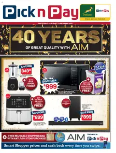 Preview of Pick n Pay specials valid from 25.08.2025