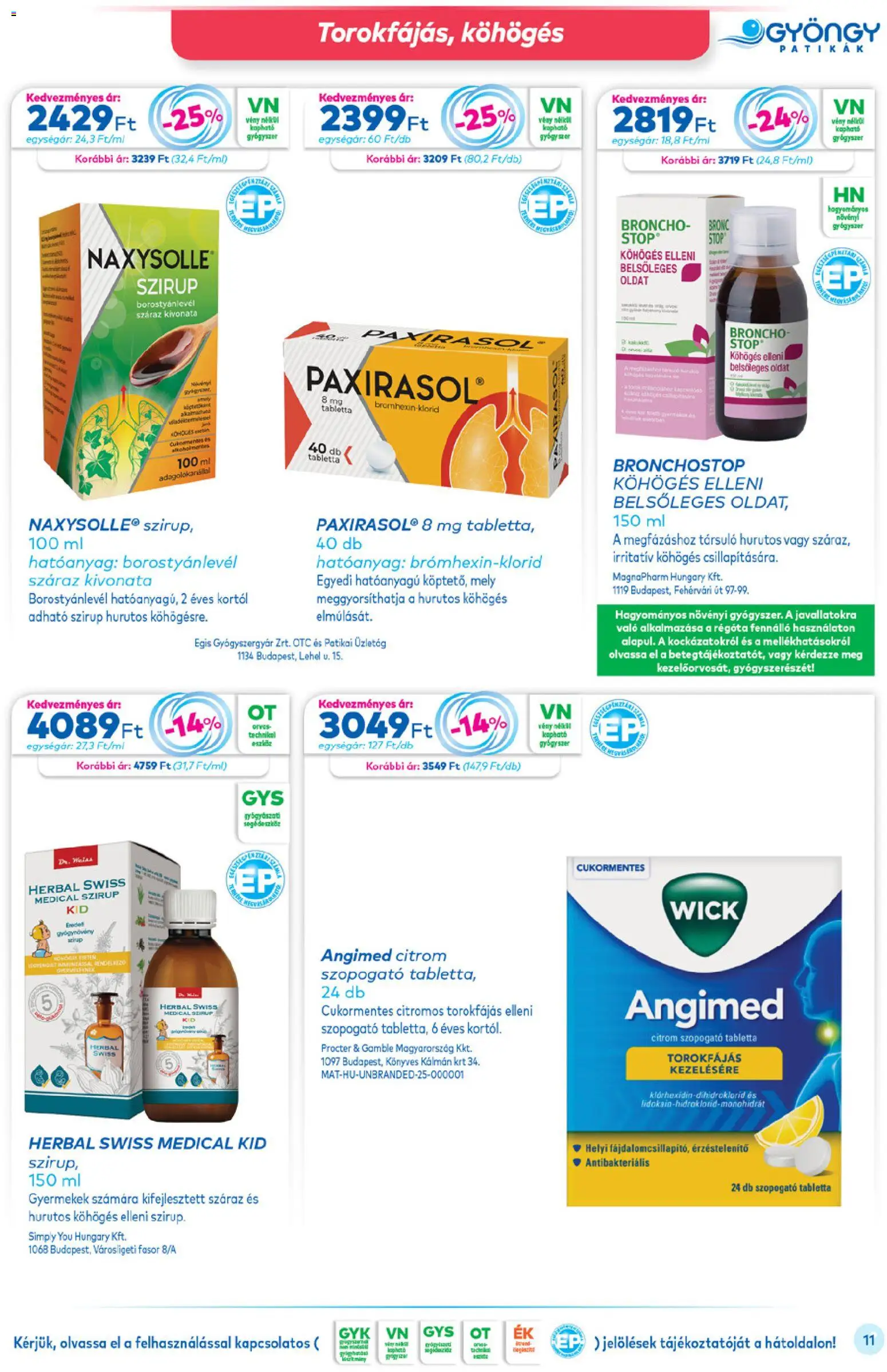 Gyöngy Patikák akciós ujság - amely érvényes a következő dátumtól: 01.12.2025 | Oldal: 11 | Termékek: Citrom
