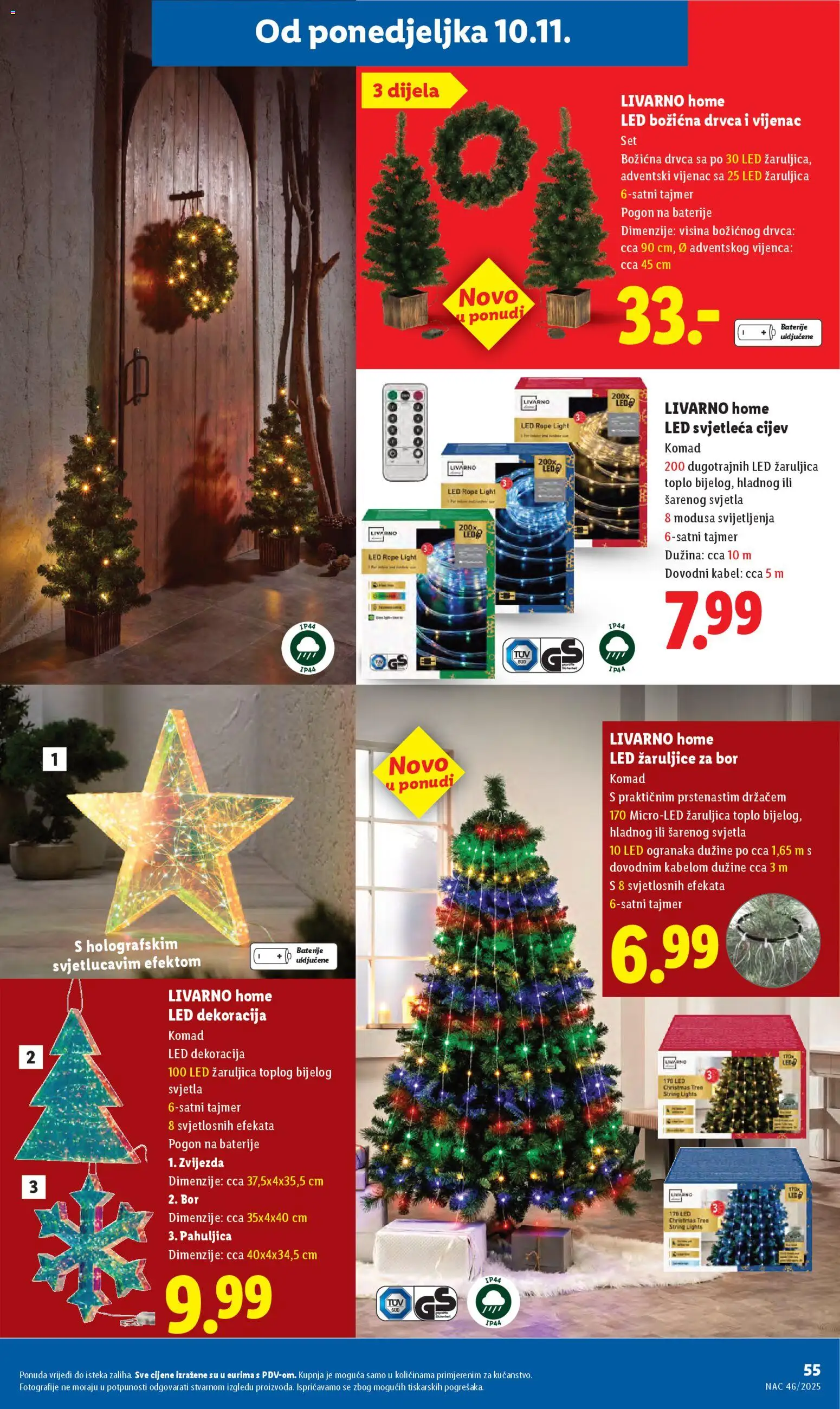 Lidl katalog | vrijedi od 10.11.2025 | Stranica: 55 | Proizvodi: Baterije, Kabel