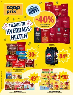 Forhåndsvisning av Coop Prix kundeavis gyldig fra 18.08.2025