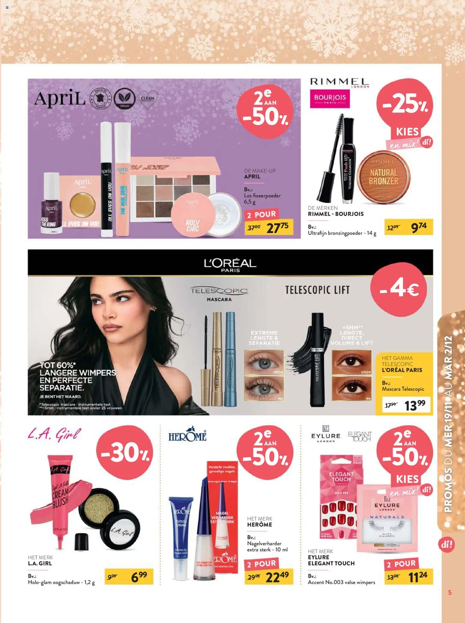 {H1} | Pagina: 5 | Producten: Ring, Blush, Bronzer, Oogschaduw