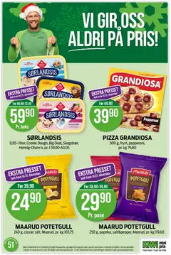 Forhåndsvisning av MAARUD POTETGULL, 240 g, classic salt, Maarud gyldig fra 15.12.2025 | Side: 13