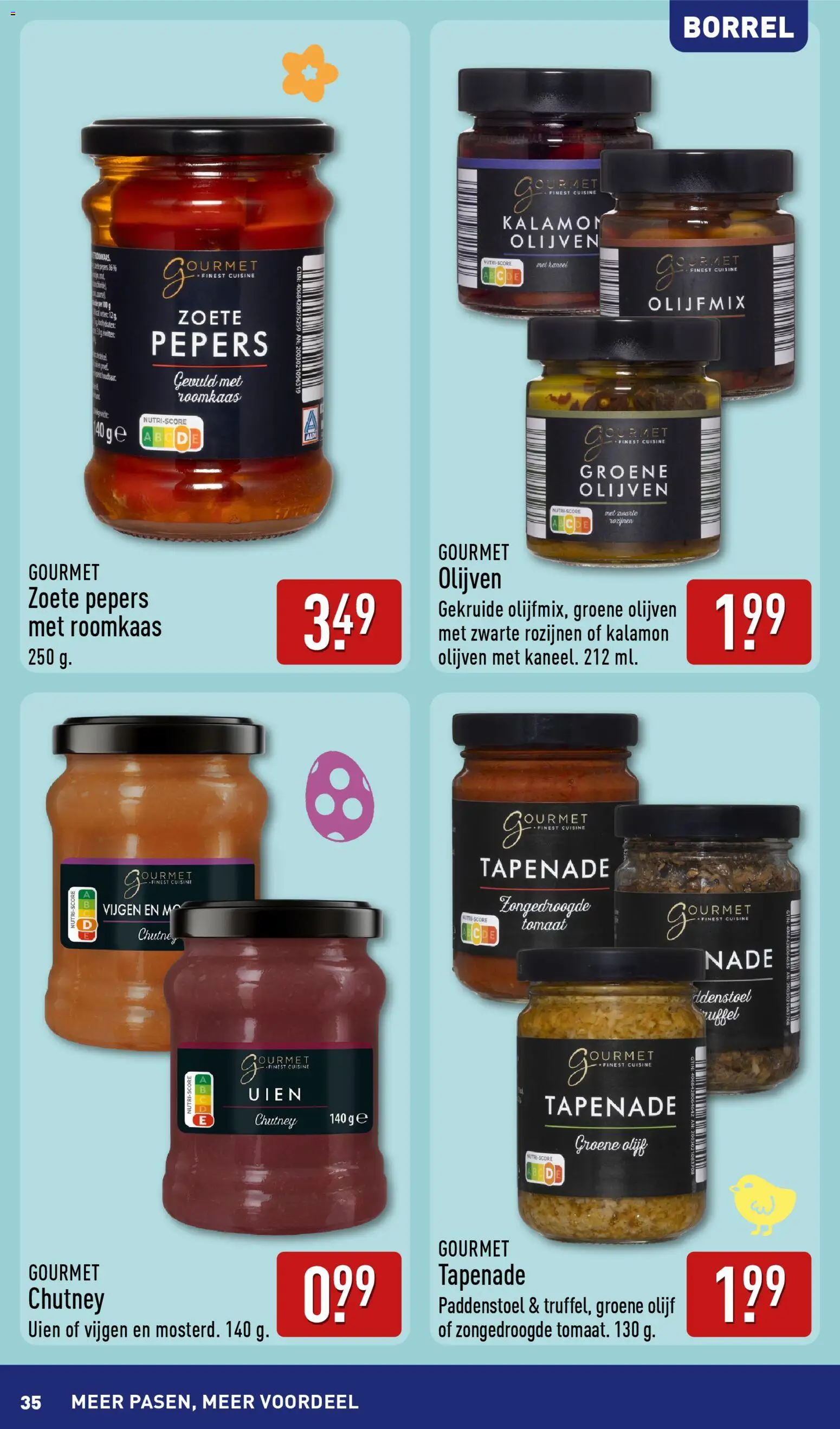 {H1} | Pagina: 35 | Producten: Tomaat, Pepers, Roomkaas, Kaneel