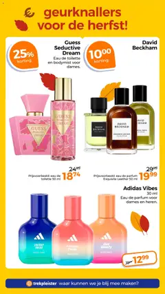 Trekpleister - Folder - Voorbeeld van een folder van Trekpleister, geldig van 14.10.2025 | Pagina: 13 | Producten: Parfum, Eau de toilette