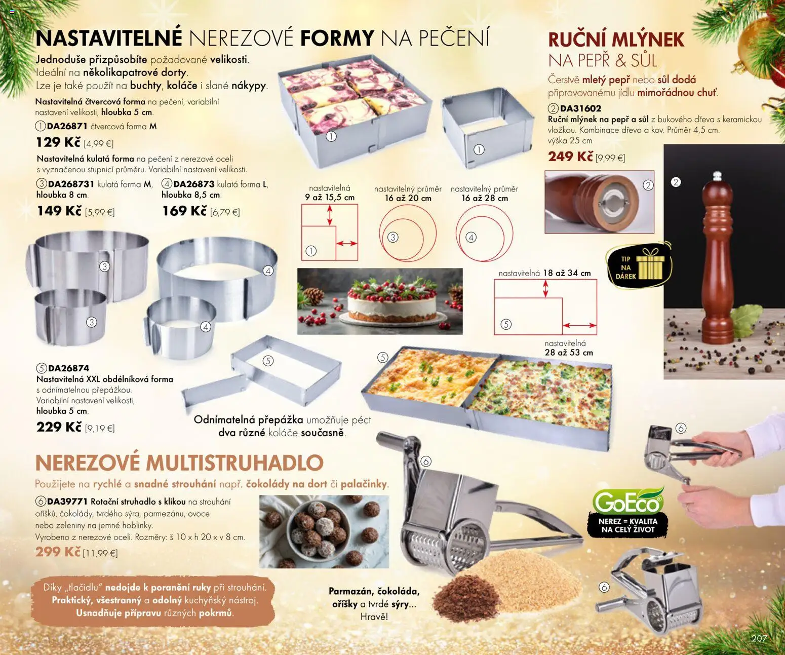 Nové Dedra akcie – leták je platný od 01.11.2025 | Strana: 107 | Produkty: Strúhadlo